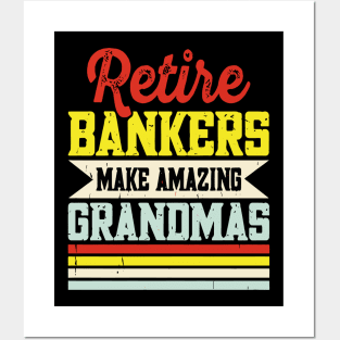 Funny Loan Officer Retro Vintage I'm a Banker Posters and Art